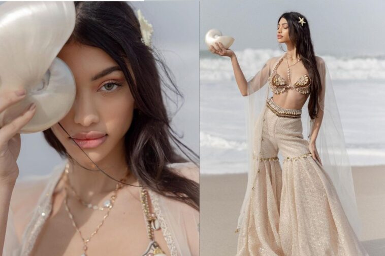 Alanna Panday Looks Like an Angel in a Shell Outfit. Check Out How Much It Costs